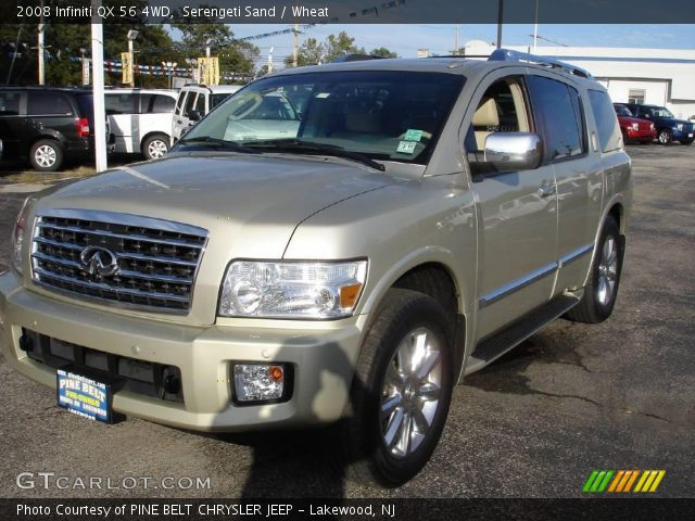 2008 Infiniti QX 56 4WD in Serengeti Sand
