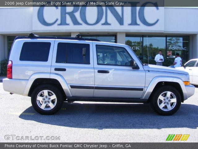 2006 Jeep Commander  in Bright Silver Metallic