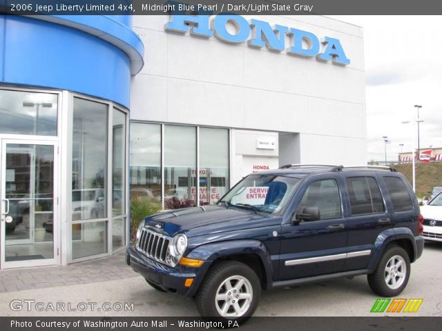 2006 Jeep Liberty Limited 4x4 in Midnight Blue Pearl