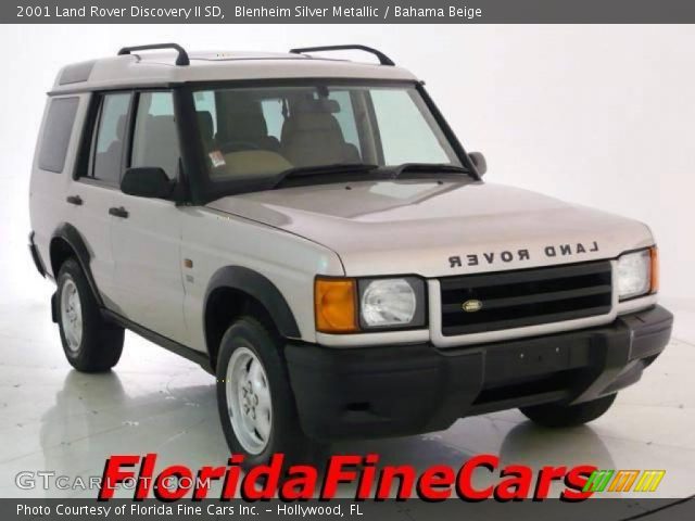 2001 Land Rover Discovery II SD in Blenheim Silver Metallic