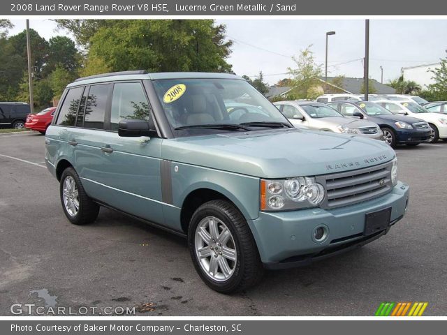 2008 Land Rover Range Rover V8 HSE in Lucerne Green Metallic