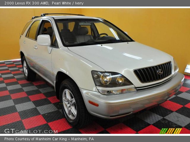 2000 Lexus RX 300 AWD in Pearl White
