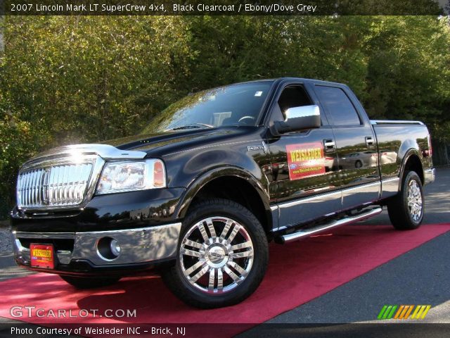 2007 Lincoln Mark LT SuperCrew 4x4 in Black Clearcoat