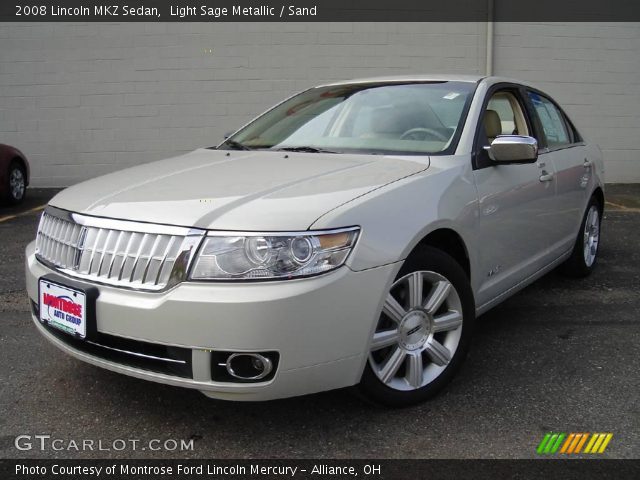 2008 Lincoln MKZ Sedan in Light Sage Metallic