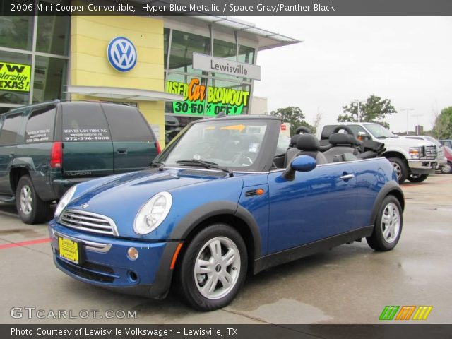 2006 Mini Cooper Convertible in Hyper Blue Metallic