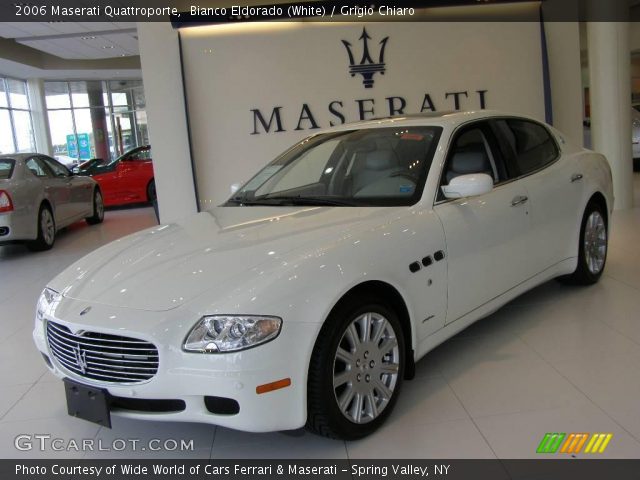 2006 Maserati Quattroporte  in Bianco Eldorado (White)
