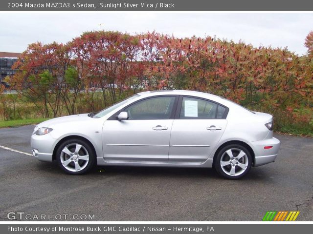 2004 Mazda MAZDA3 s Sedan in Sunlight Silver Mica