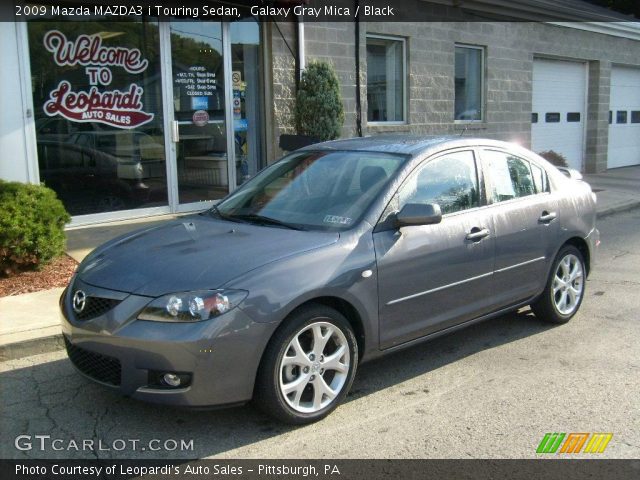 2009 Mazda MAZDA3 i Touring Sedan in Galaxy Gray Mica