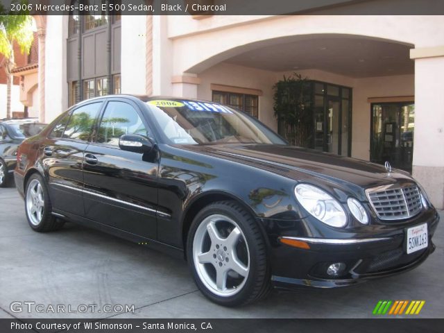 2006 Mercedes-Benz E 500 Sedan in Black