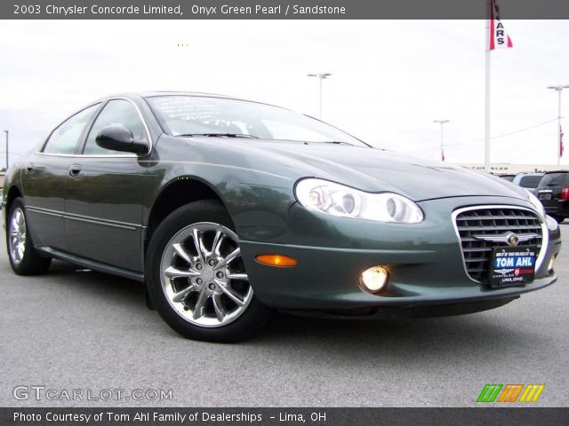 2003 Chrysler Concorde Limited in Onyx Green Pearl