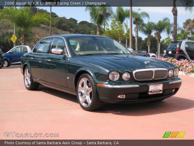 2006 Jaguar XJ XJ8 L in British Racing Green