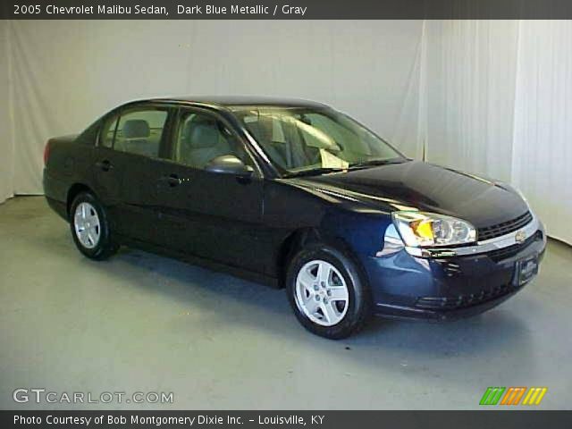 2005 Chevrolet Malibu Sedan in Dark Blue Metallic