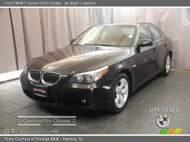 2007 BMW 5 Series 530xi Sedan in Jet Black