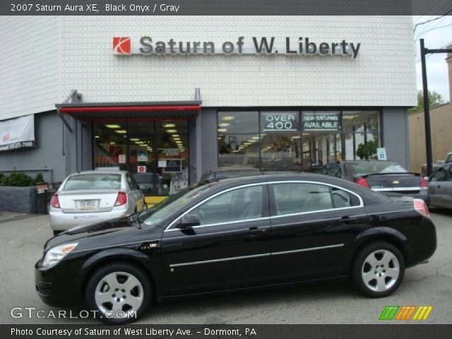 2007 Saturn Aura XE in Black Onyx