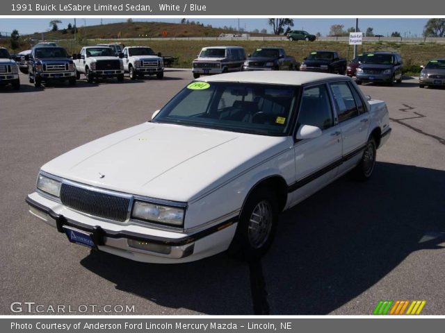 1991 Buick LeSabre Limited Sedan in White