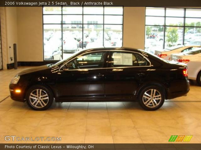 2006 Volkswagen Jetta 2.5 Sedan in Black