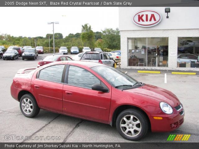 2005 Dodge Neon SXT in Blaze Red Crystal Pearlcoat