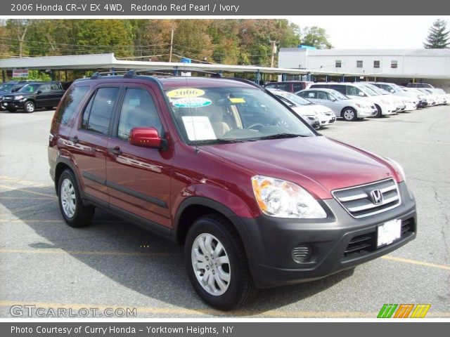 2006 Honda CR-V EX 4WD in Redondo Red Pearl