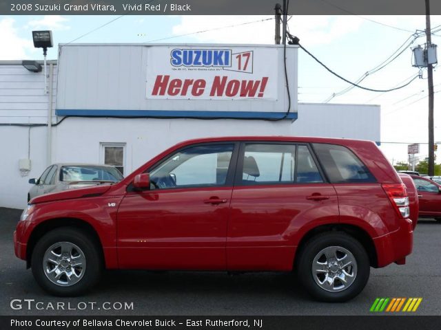 2008 Suzuki Grand Vitara  in Vivid Red