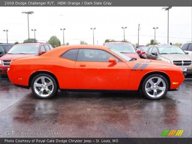 2009 Dodge Challenger R/T in HEMI Orange