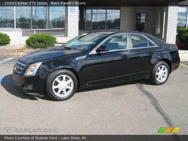 2009 Cadillac CTS Sedan in Black Raven