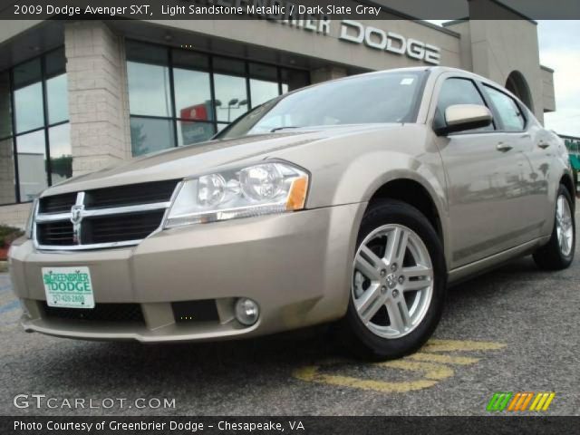 2009 Dodge Avenger SXT in Light Sandstone Metallic