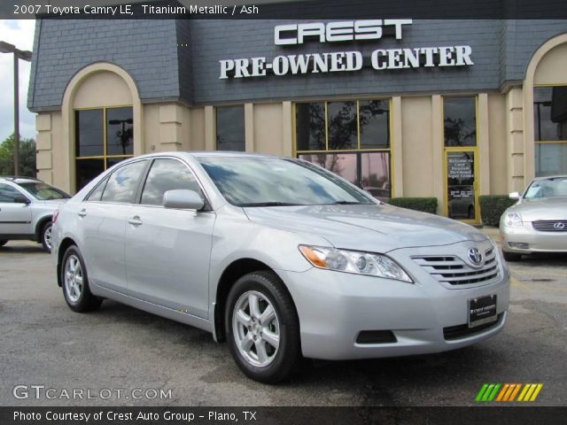 2007 Toyota Camry LE in Titanium Metallic