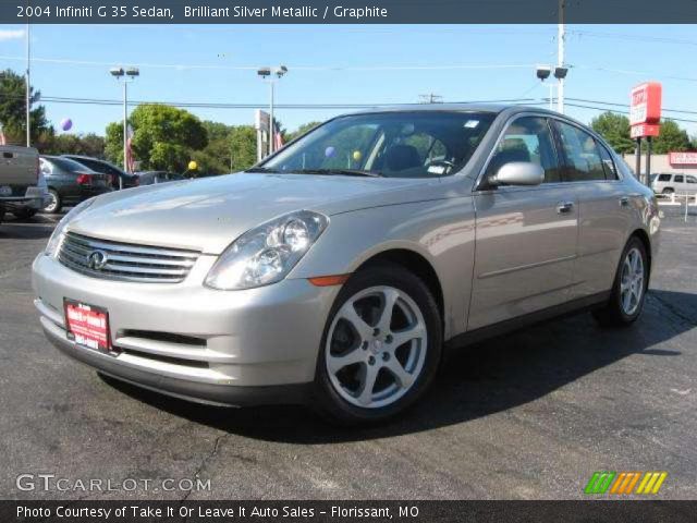 2004 Infiniti G 35 Sedan in Brilliant Silver Metallic