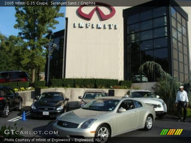 2005 Infiniti G 35 Coupe in Serengeti Sand