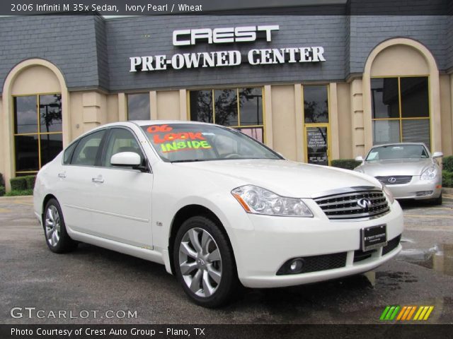 2006 Infiniti M 35x Sedan in Ivory Pearl