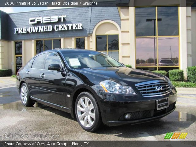 2006 Infiniti M 35 Sedan in Black Obsidian