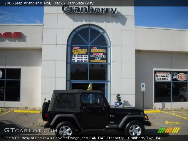 2006 Jeep Wrangler X 4x4 in Black