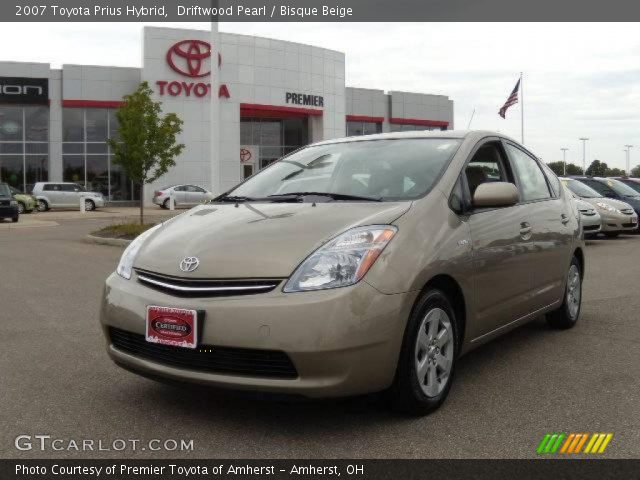 2007 Toyota Prius Hybrid in Driftwood Pearl