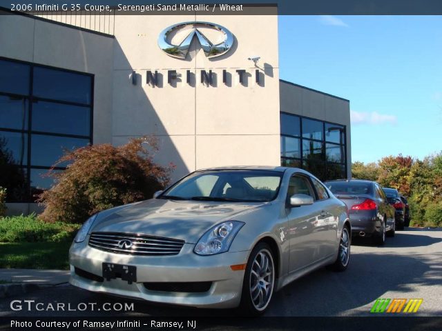 2006 Infiniti G 35 Coupe in Serengeti Sand Metallic
