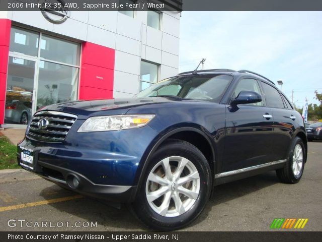 2006 Infiniti FX 35 AWD in Sapphire Blue Pearl