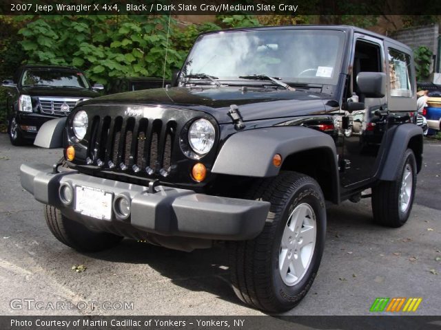 2007 Jeep Wrangler X 4x4 in Black