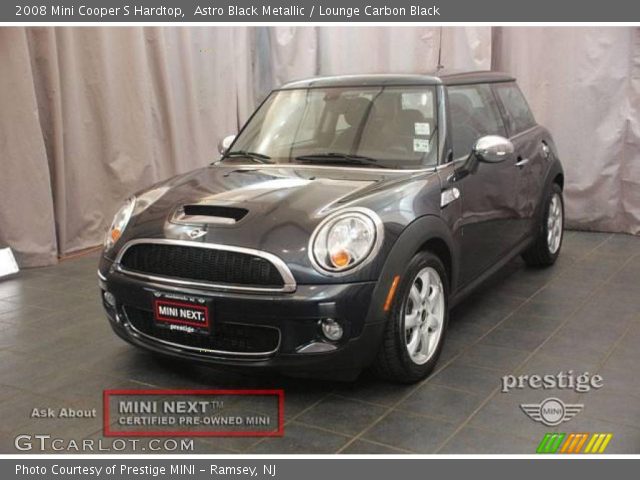2008 Mini Cooper S Hardtop in Astro Black Metallic