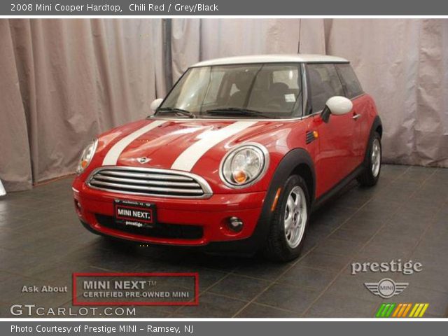 2008 Mini Cooper Hardtop in Chili Red