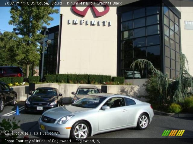 2007 Infiniti G 35 Coupe in Liquid Platinum Metallic