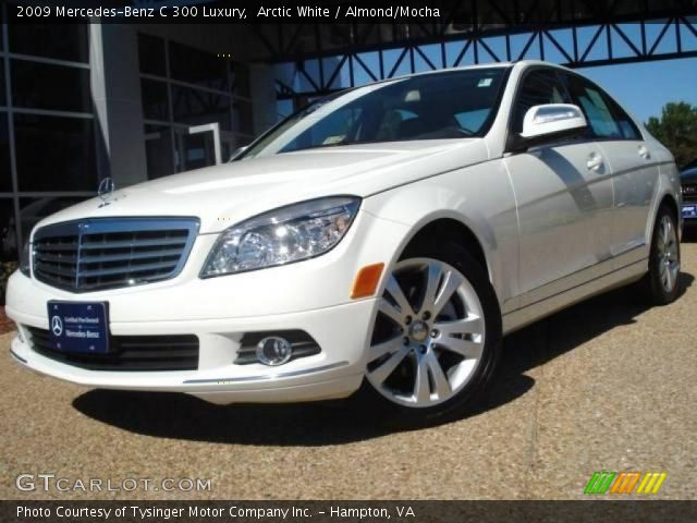 2009 Mercedes-Benz C 300 Luxury in Arctic White