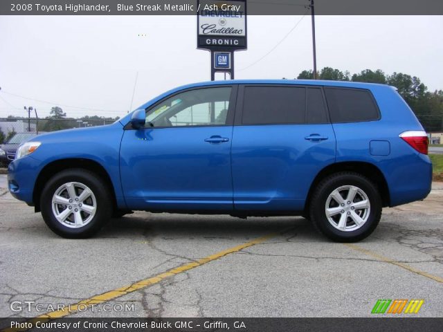2008 Toyota Highlander  in Blue Streak Metallic