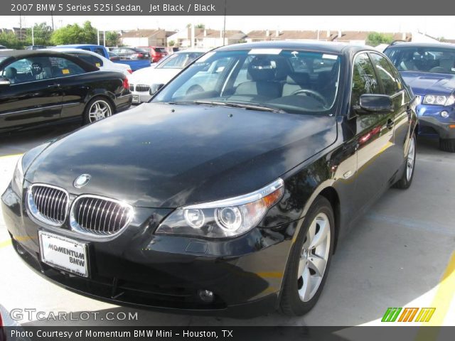 2007 BMW 5 Series 525i Sedan in Jet Black