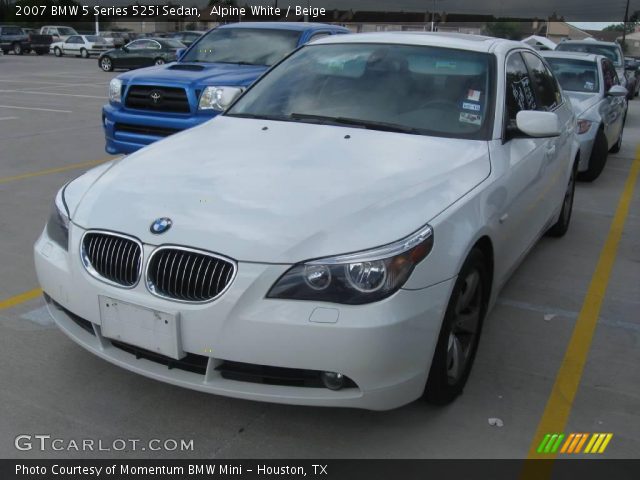 2007 BMW 5 Series 525i Sedan in Alpine White