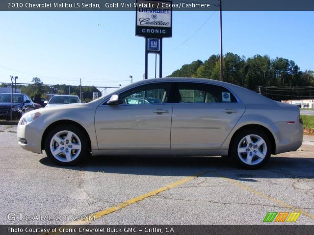 2010 Chevrolet Malibu LS Sedan in Gold Mist Metallic