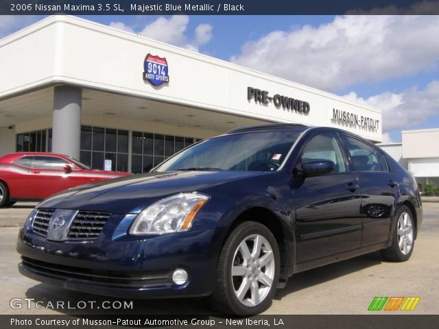 2006 Nissan Maxima 3.5 SL in Majestic Blue Metallic