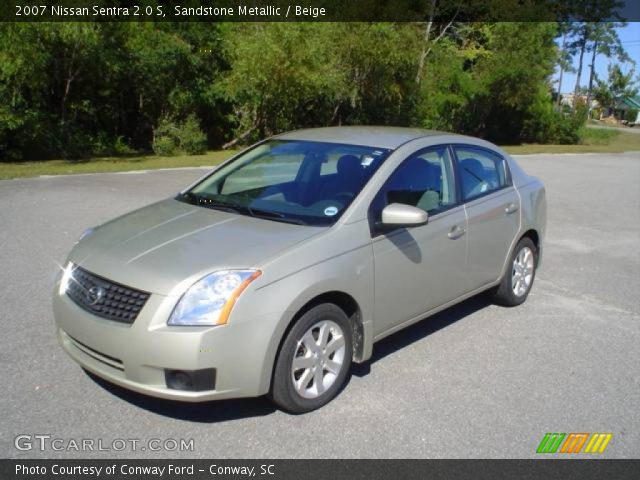 2007 Nissan Sentra 2.0 S in Sandstone Metallic