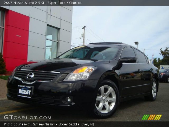 2007 Nissan Altima 2.5 SL in Super Black