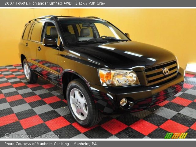 2007 Toyota Highlander Limited 4WD in Black