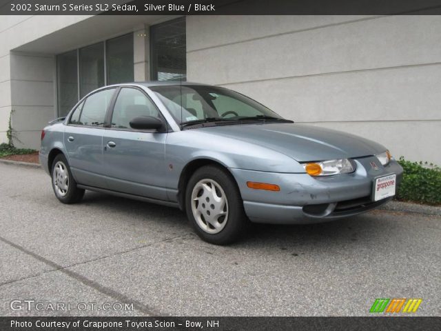 2002 Saturn S Series SL2 Sedan in Silver Blue