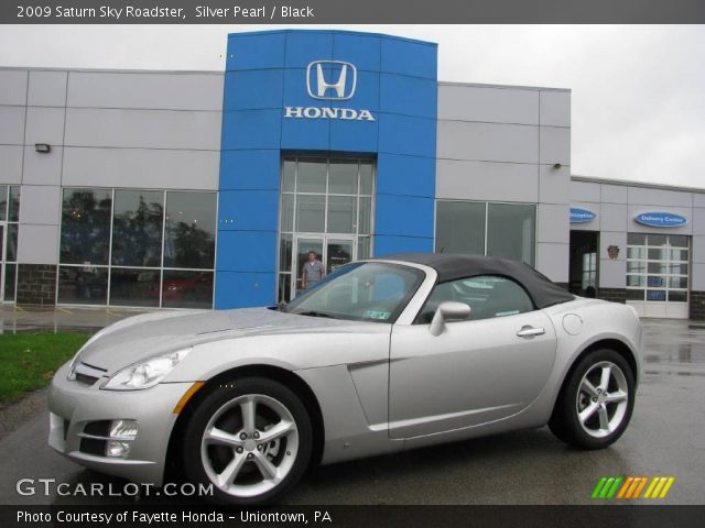 2009 Saturn Sky Roadster in Silver Pearl